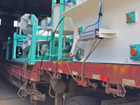 中牧新建年產10萬噸畜禽飼料機組發(fā)貨