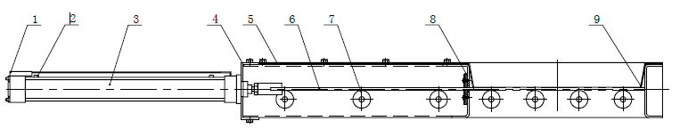 TZMQ氣動(dòng)閘門-主要結(jié)構(gòu)